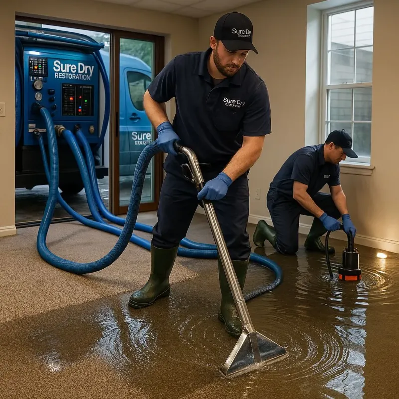 Water Extraction and Removal process in East Carroll Parish, LA